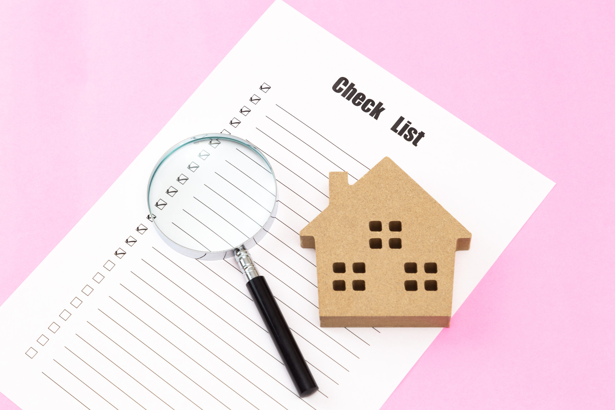 Real estate and checklist. Real estate and checklist.